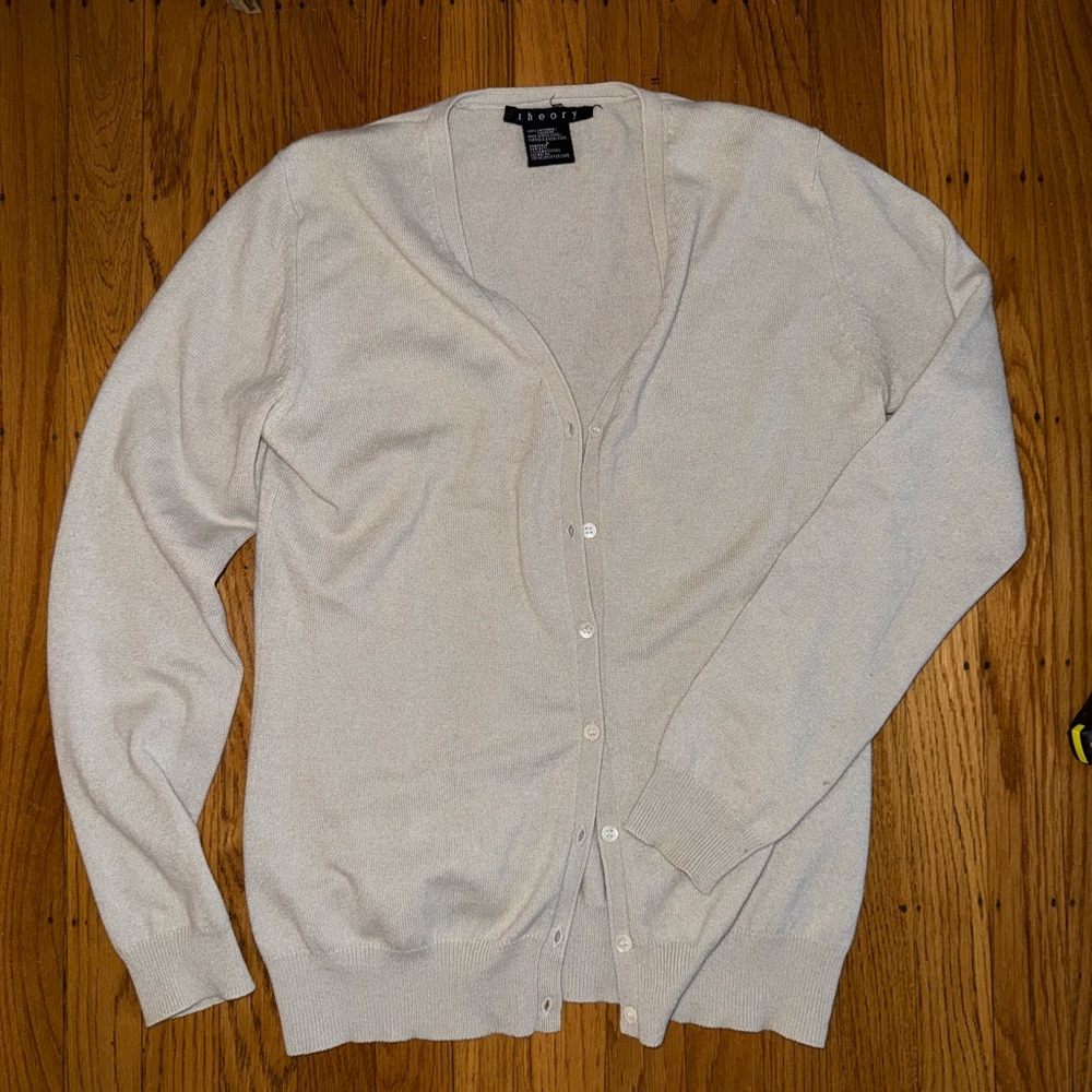 Theory 100% Cashmere Cardigan